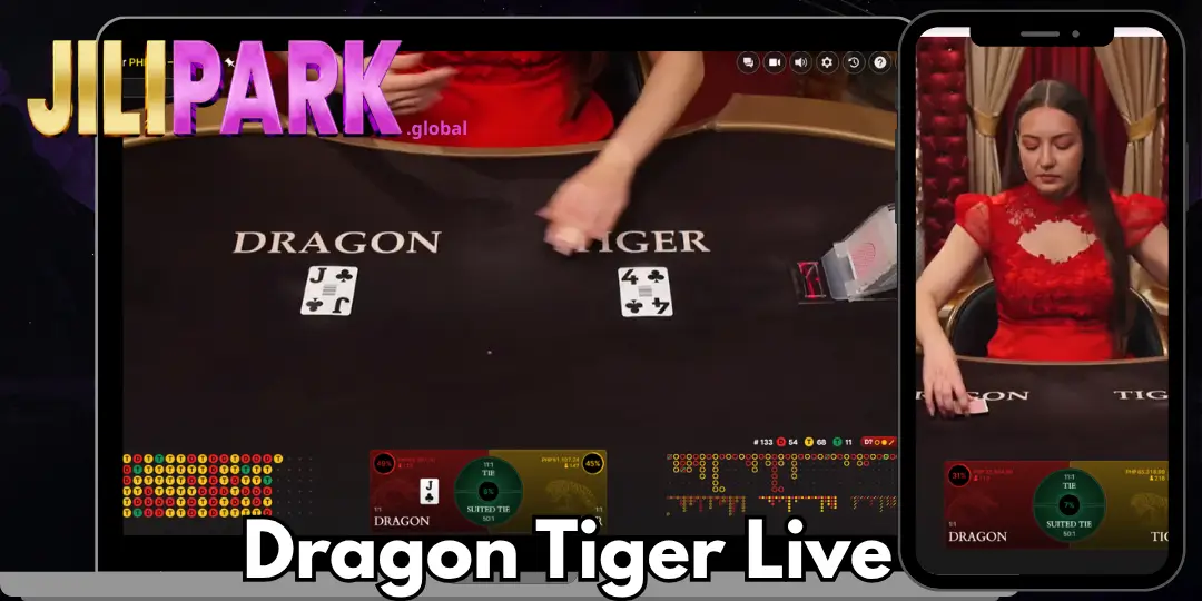 Dragon Tiger Live Interface